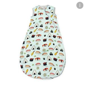 Loulou Lollipop Lightweight Muslin Sleep Bag in Sushi